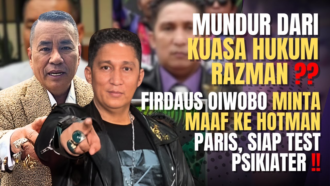 Kontroversi Mundurnya Firdaus Oiwobo dari Kuasa Hukum Razman Arif Nasution