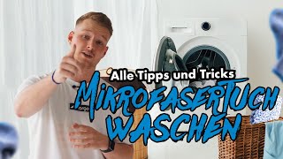 Mikrofasertücher richtig waschen - Alles was Du wissen musst! | LICARGO