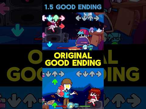 FNF Nonsense Update 1.5 Good Ending VS Original Good Ending Comparison!