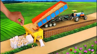 diy tractor mini petrol pump science project || Bricks Loading@MiniCreative1 || keepvilla