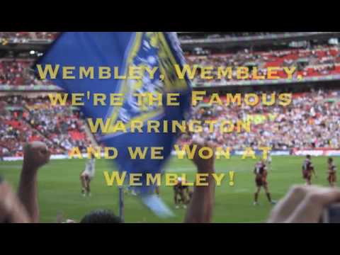 Wire at Wembley Challenge Cup final 2009 as a Warrington Wolves fan