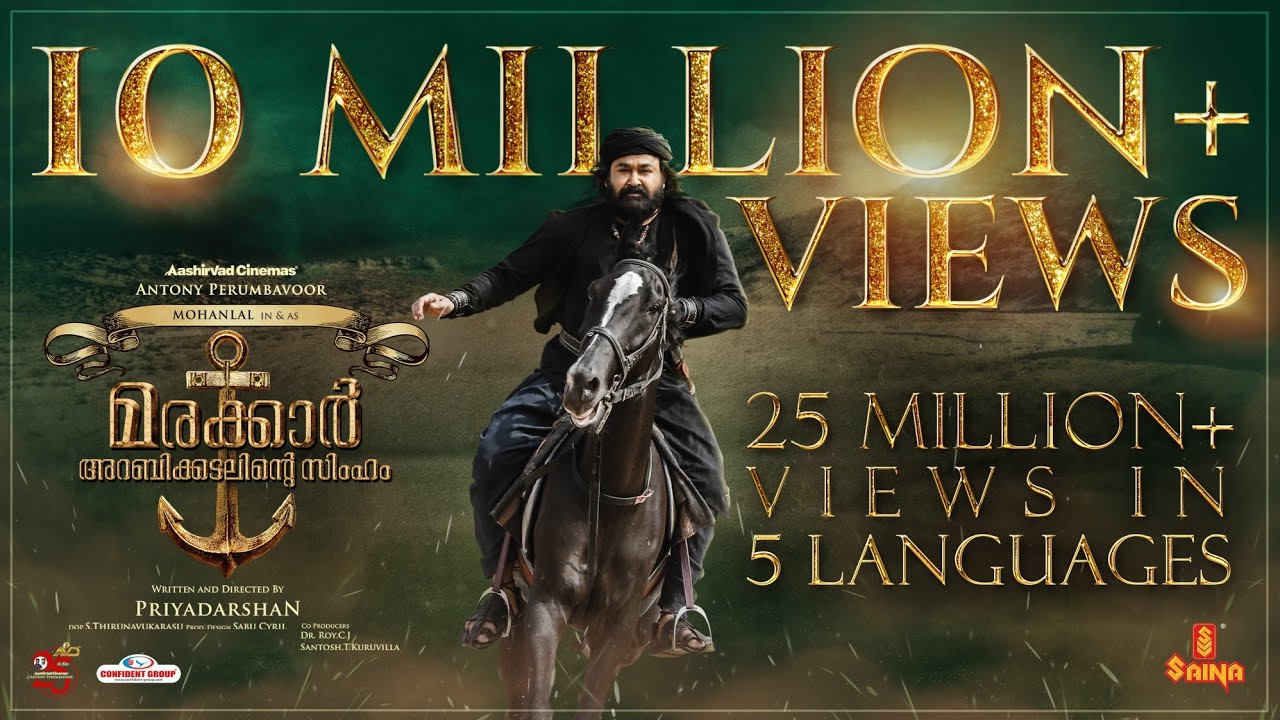 Marakkar Lion of the Arabian Sea Official Trailer Out Now