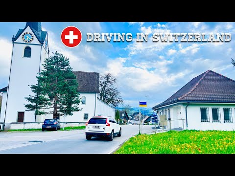 🇨🇭Driving In Switzerland _ Zurich to Hirzel , Horgen | Swiss View