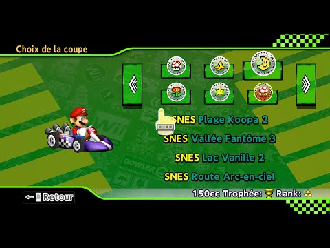 Mario Kart Wi Deluxe 7.0 Green Edition Coupe Snes Lune