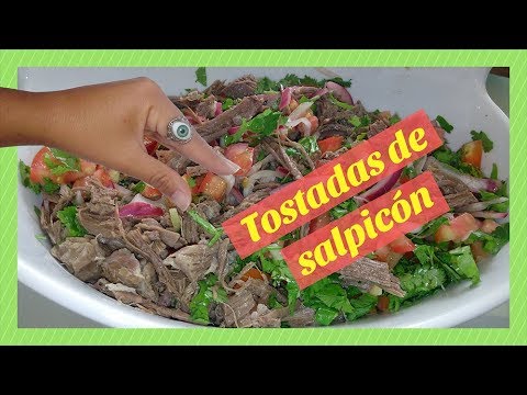Tostadas de salpicón x YOMI YOMI