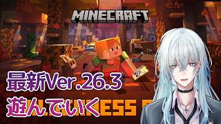 [マイクラ]#10　最新バイオーム探すためのまったりチルクラ　【Minecraft / マインクラフト】  #深夜の苺パフェ #Vtuber