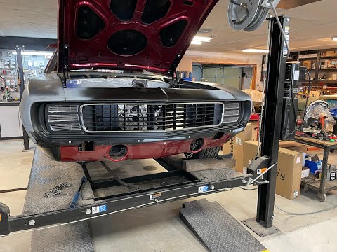 Converting the 69 Camaro's Front End to a RS.