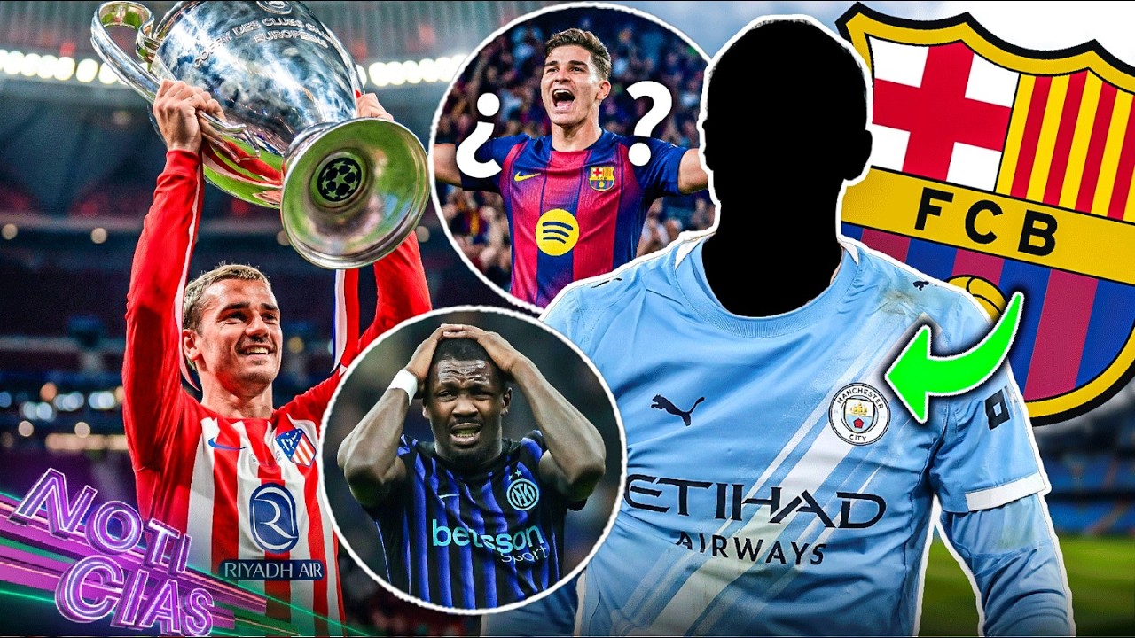 Barça pesca en el City; ¿y Julian? | Atleti va por la Champions | "Inter es una vergüenza"