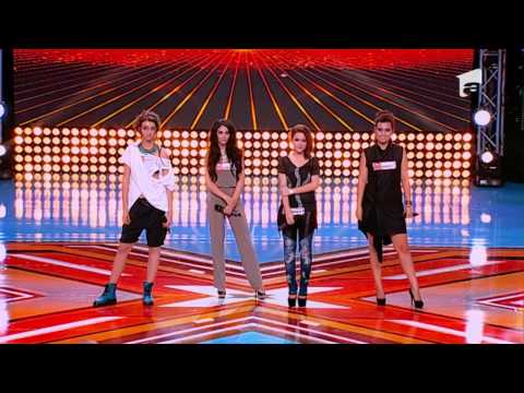 Reloaded Four - Pink - "Get the party started" - X Factor Romania, sezonul trei