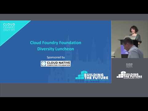 Cloud Foundry EU Summit 2019 Diversity Luncheon