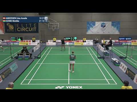 Match point -  Irina Amalie Andersen vsMonika Szoke - WS, SF - Czech Open 2024