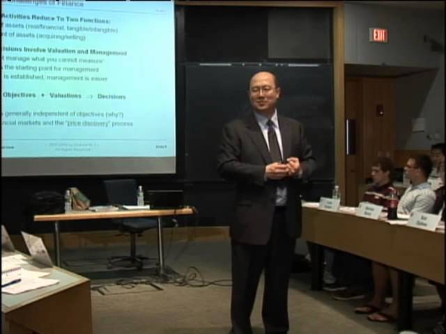 John Core Understanding Finance: An Introduction to Finance Theory at MIT | Magica