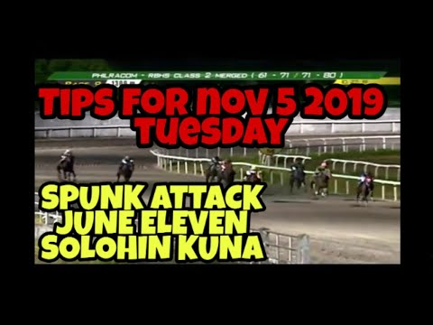 TIPS FOR NOV 5 2019 TUESDAY RACING