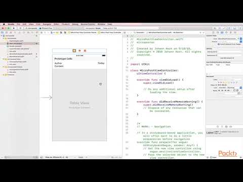 Full Stack Swift Development Working with Storyboards | packtpub com