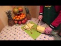 Как правильно очистить ананас. 