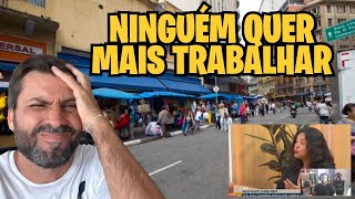 COMERCIANTES APAVORADOS COM A FALTA DE MÃO DE OBRA