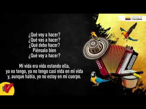 Que Pena, La Combinación Vallenata, Video Letra - Sentir Vallenato
