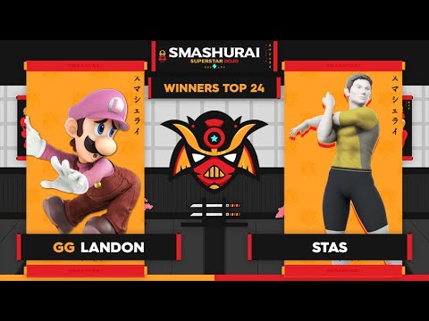 Smashurai: Superstar Dojo - GG | Landon (Luigi) Vs. Stas (Wii Fit Trainer) Winners Top 24