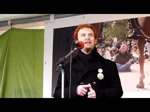 Hannes Rockenbauch - Großdemo gegen Stuttgart 21 - 20.11.2010