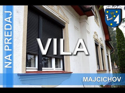 Vila Majcichov - na predaj