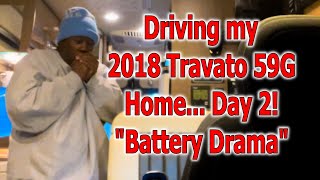 Battery drama in Denver with my 2018 Winnebago Travato 59g