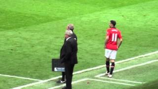 Ryan Giggs & Nemanja Vidic both come on the Pitch as Subs for the Very Last Time???