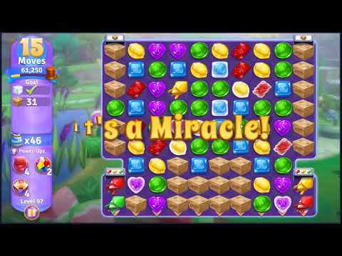 Wonka's World of Candy Level 97 - NO BOOSTERS + FULL STORY 🍫 | SKILLGAMING ✔️