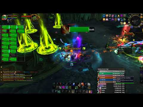 Mythic Garothi Worldbreaker - Rivaled-Dragonblight - Pull 9 (Kill) - Resto Shaman