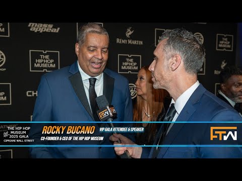 Todd interviews THHM Co-Founder & CEO Rocky Bucano I The Hip Hop 2025 Gala I Cipriani Wall St I NYC 