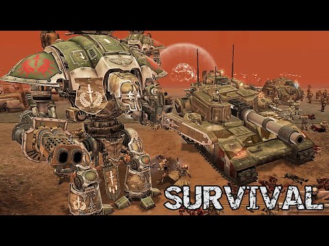 Unification Mod 2021 | Imperial Guard & Mechanicus vs World Eaters! - WH40K: Dawn of War: Soulstorm