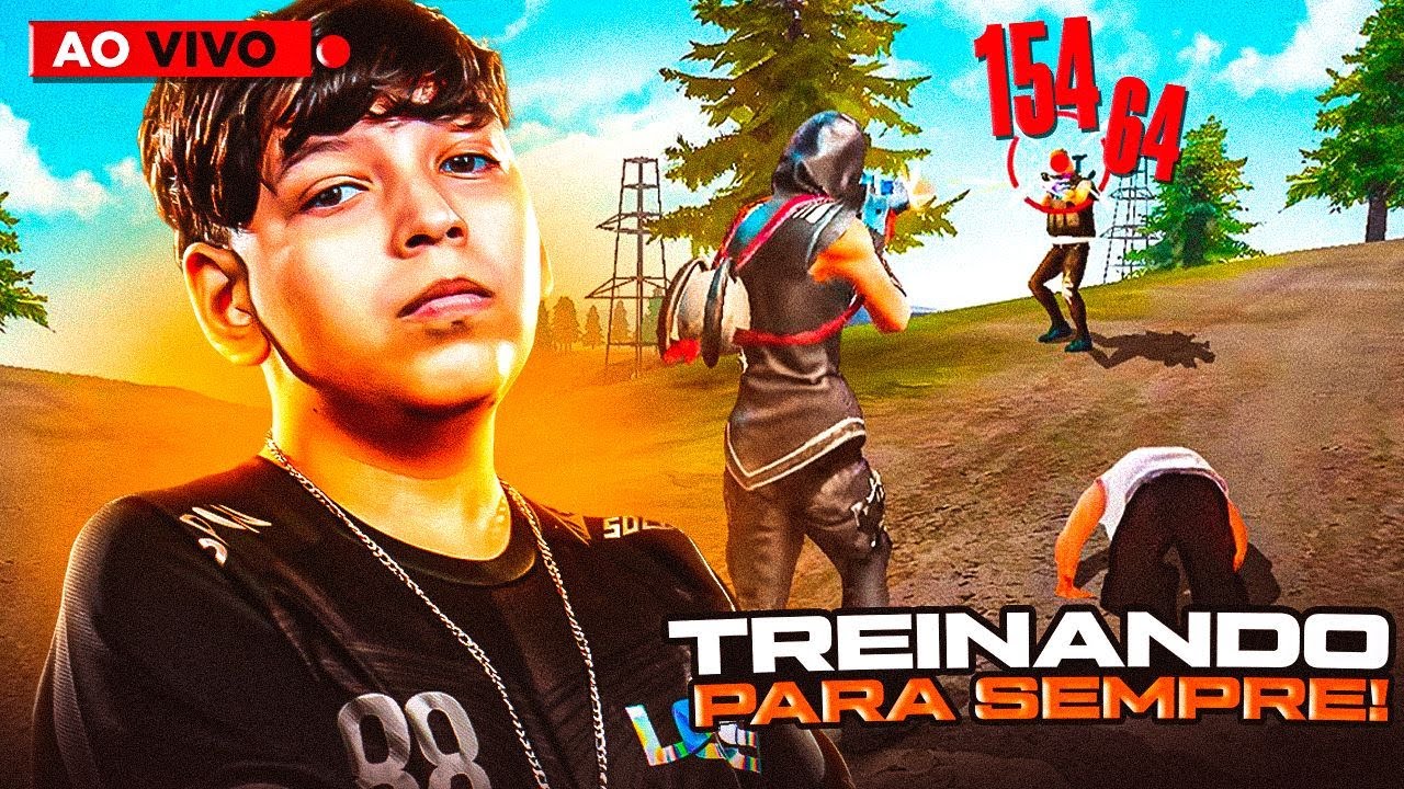 FREE FIRE AO VIVO🟠EL LUKAZIN7🔥FELIZ 2025 LIVE COM O ROSTO🧡🔥#50k