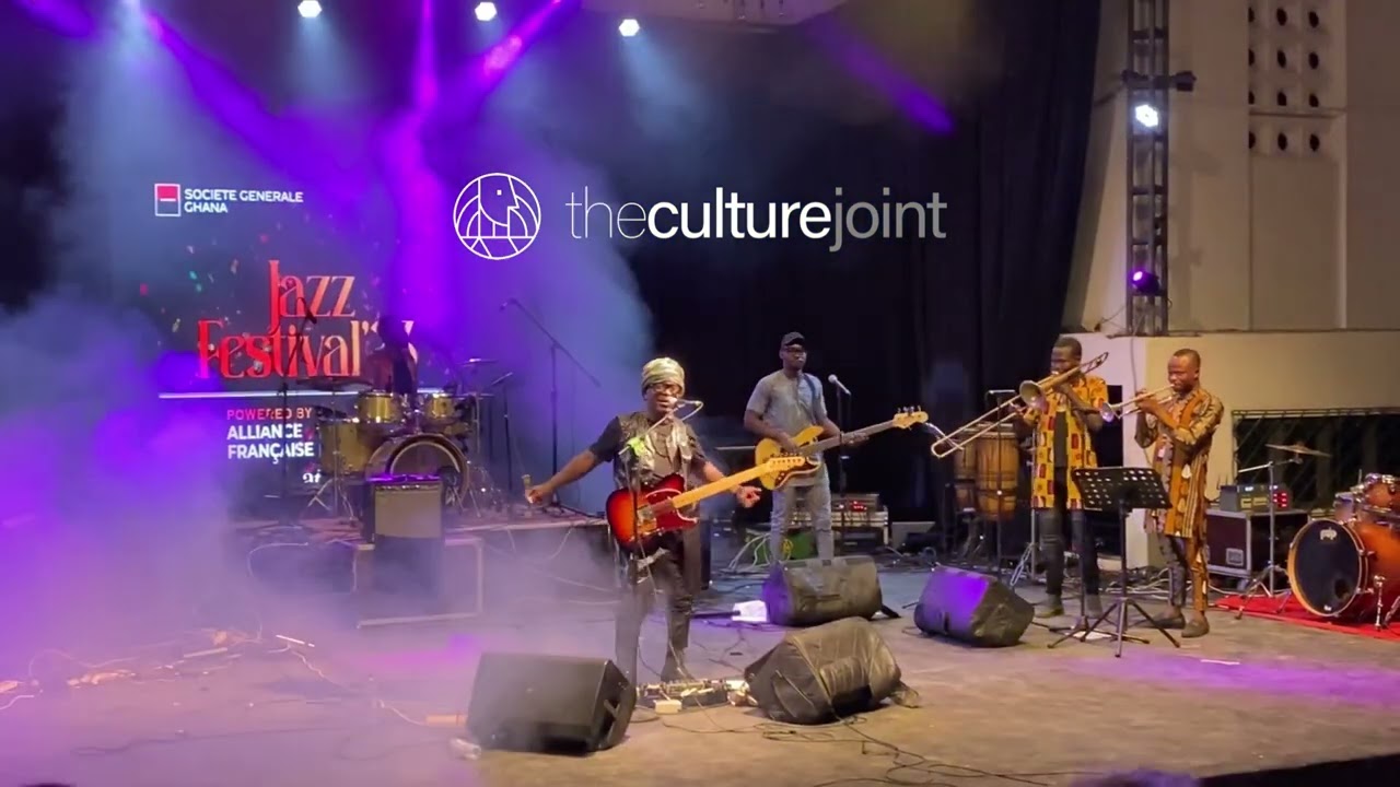 TCHALE performs medley of highlife songs at Jazz Festival in Accra