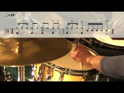 Drum Lesson: Exodus (Bob Marley) Basic Groove, Fill & Variations
