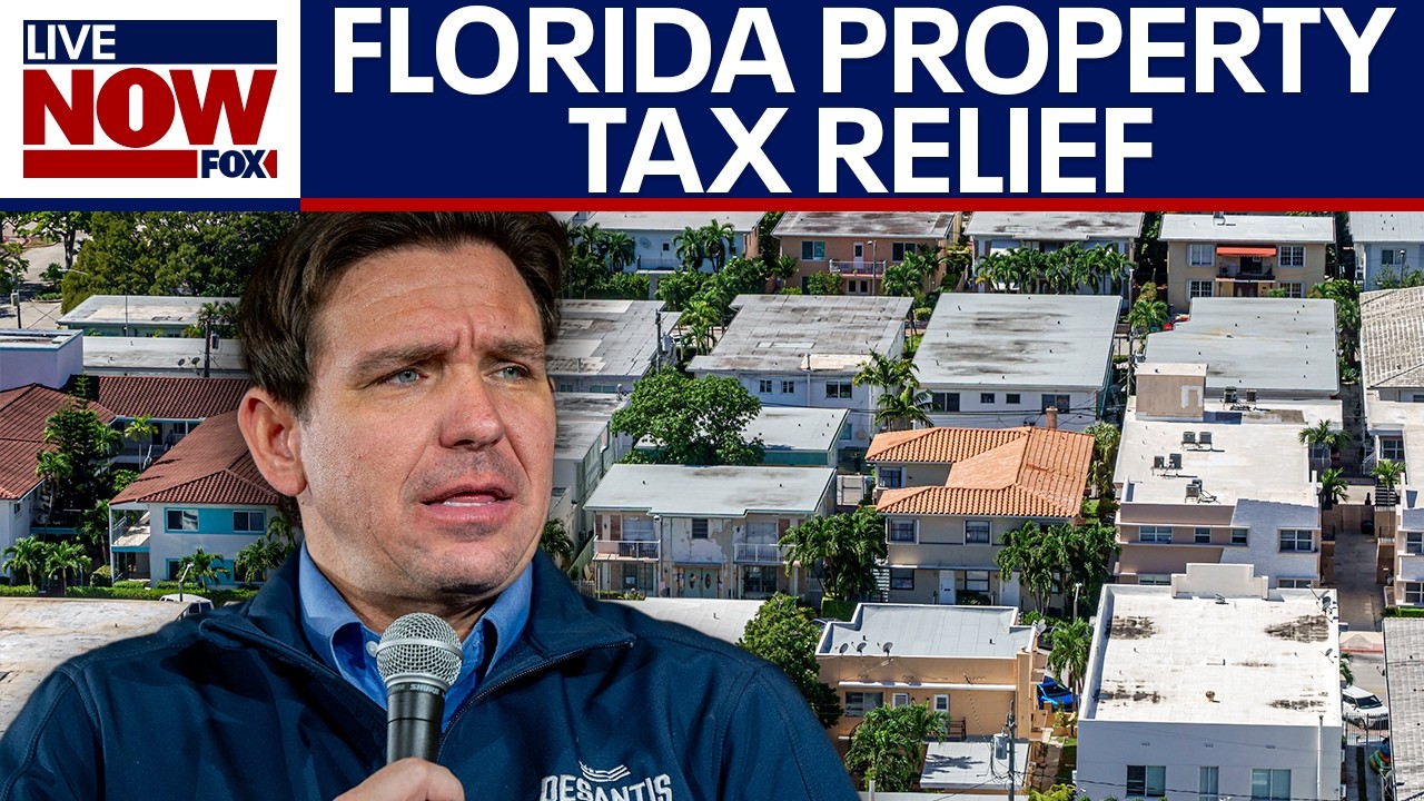 DeSantis pushes property tax relief proposal in Florida