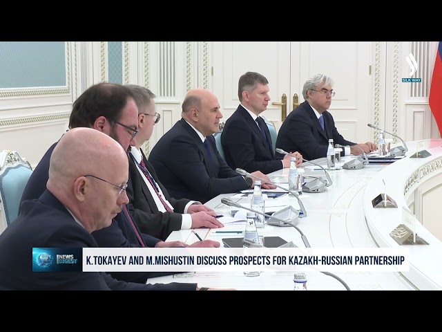 Kassym-Jomart Tokayev, Mikhail Mishustin discuss prospects for Kazakh-Russian partnership