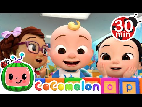 ABC Song with Building Blocks - @CoComelon | Kids Cartoons | Moonbug Kids