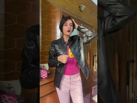 Full sleeve brown designer ladies leather jacket