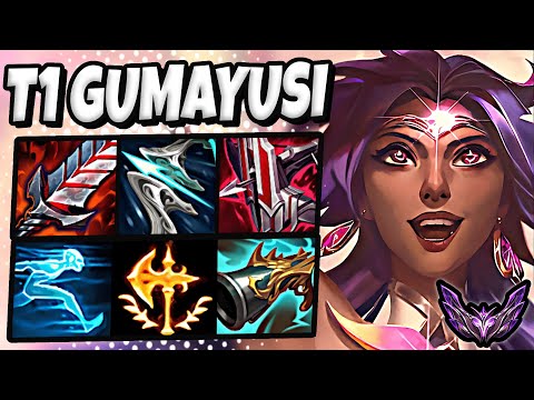 T1 Gumayusi Nilah vs Zeri [ ADC ] Lol Korea Master Patch 13.11 ✅
