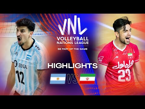 🇦🇷 ARG vs. 🇮🇷 IRI - Highlights Week 3 | Men's VNL 2023
