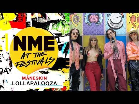 Måneskin on Lollapalooza, topping the alt-charts & performing in New York