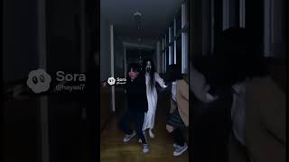 sora2．学校の廊下にて