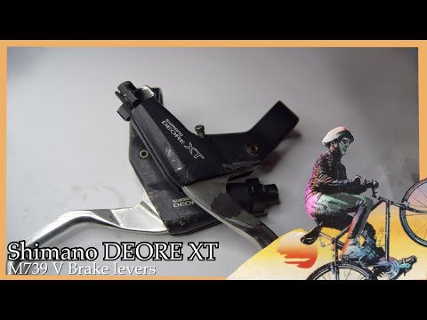 Shimano Deore XT V brake levers M739:  Service clean and rebuild