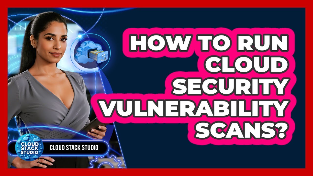 How To Run Cloud Security Vulnerability Scans?