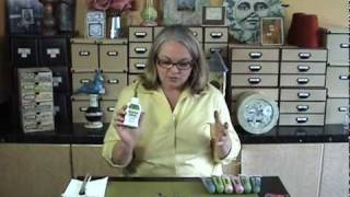 preview picture of video 'Julia Andrus demonstrates Eco Green Crafts™ products - Crackle Paint Technique'