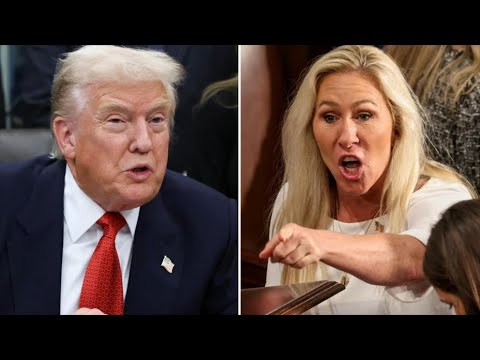 Marjorie Taylor Greene drops BOMB on Trump on her way out