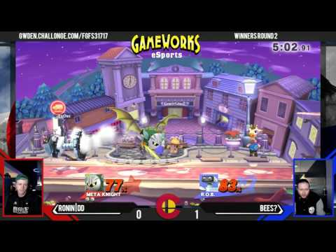 Ronin | DD (Meta Knight) Vs. Bees? (R.O.B.) - WR2