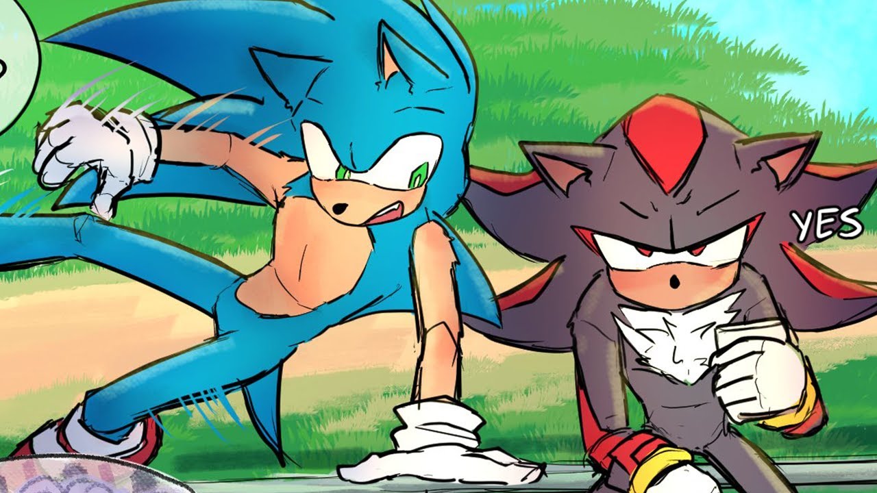 Sonadow - Healing heart P5 | Sonic Comic Dub | Sky Comic