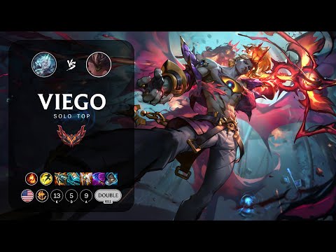Viego Top vs Malphite - NA Grandmaster Patch 13.18