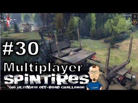 【ツ】 SPINTIRES MULTIPLAYER #30 ★ Schläfchen im Bachbett ★ Let's play Spintires Multiplayer