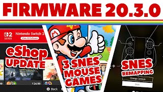 Nintendo Switch 2 Firmware 20.3.0 Tour - eShop Update, Mario Paint & Other SNES Mouse Games